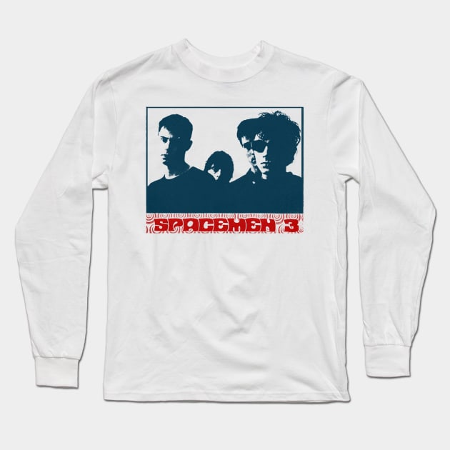 Spacemen 3 Fanart Design Long Sleeve T-Shirt by DankFutura